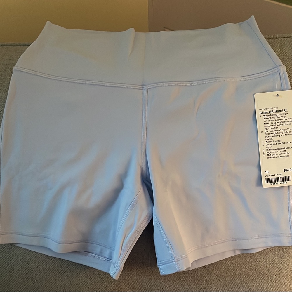 NWT lululemon Align 6”